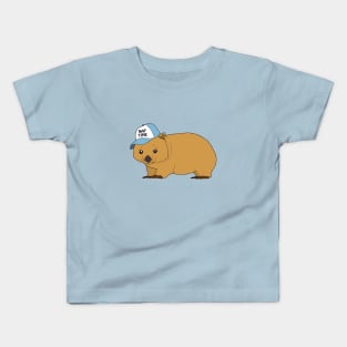 Wombat - nap time Kids T-Shirt